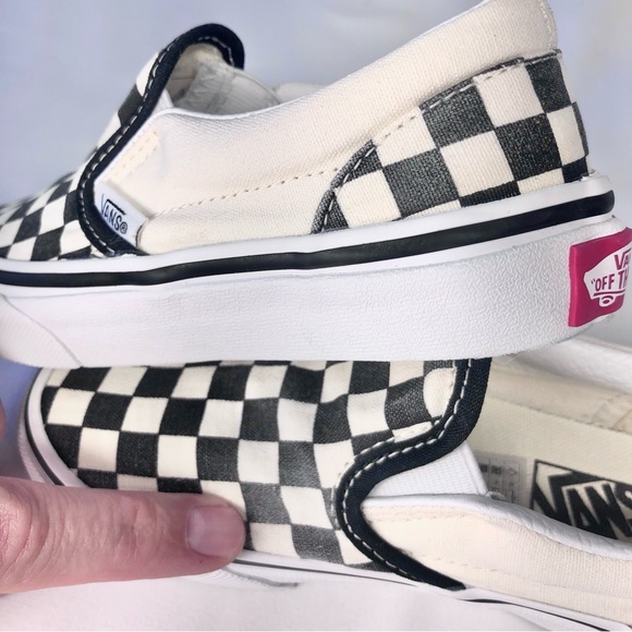 Vans Kids Combo T-Shirt Size Medium And Classic Slip On Shoes Size 12 (Lot Of 2) - Picture 12 of 16